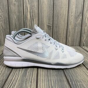 Nike Free TR Fit 5 Women White Training Running Jogging Shoes Athleisure Sz 9.5